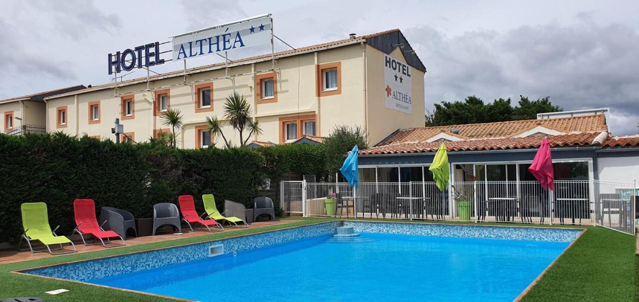Hôtel Althea - Piscine et Sauna Béziers Exterior foto